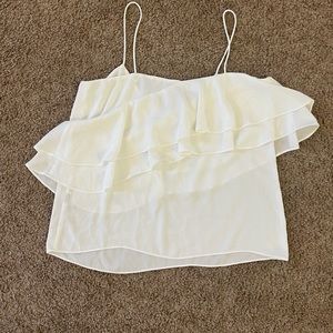 J. Crew white top
